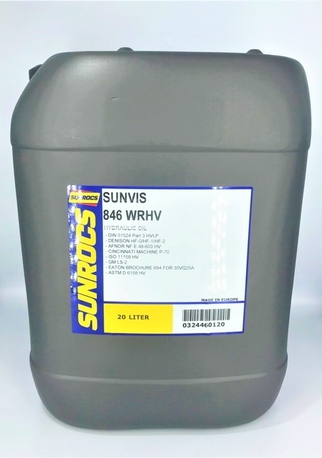 Hydraulikkolje (Sunrocs) 846 WRHV 20 liter